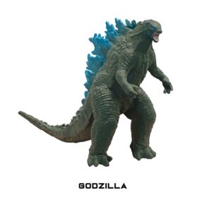 MonsterVerse MNG09000 Godzilla vs Kong 2" Mini Monster 6 Pack, Multi Coloured