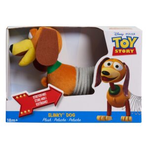 Disney and Pixar Toy Story Slinky Dog Plushie, Kids Toys for Ages 18 Month by Just Play