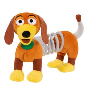 Disney and Pixar Toy Story Slinky Dog Plushie, Kids Toys for Ages 18 Month by Just Play