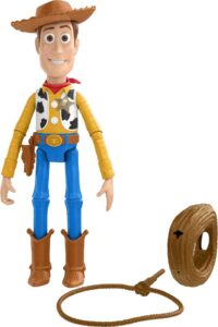 mattel disney pixar toy story toys, launching lasso woody action figure, collectible gifts for kids