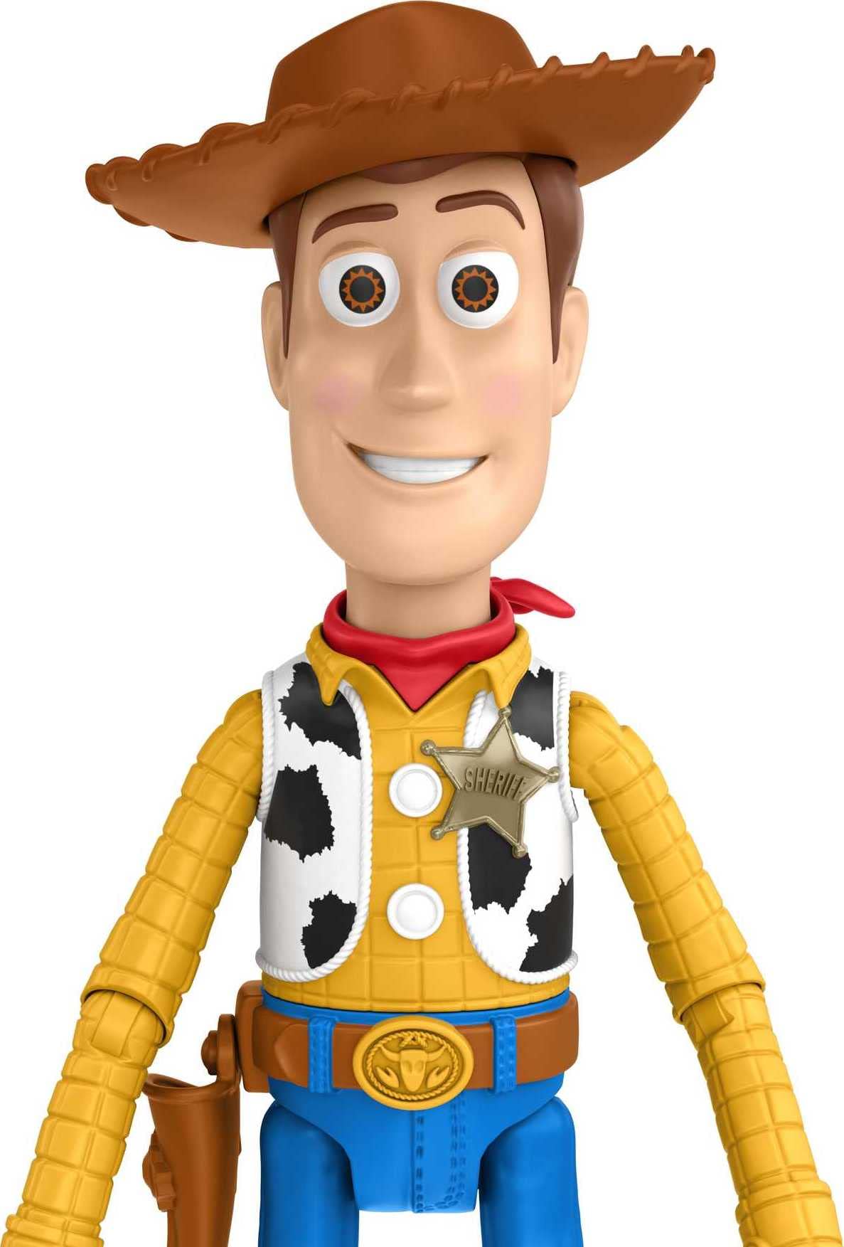 Mattel Disney Pixar Toy Story Toys, Launching Lasso Woody Action Figure, Collectible Gifts for Kids