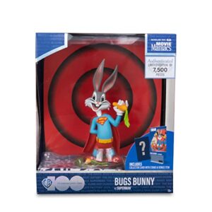 McFarlane Toys - Movie Maniacs 7" Posed - WB100 Wave 1 - Bugs Bunny As Superman (Looney Tunes)