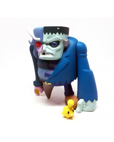 3DRetro Kaiju Frankenstein Vinyl Toy Figure Nathan Hamill X Toumart