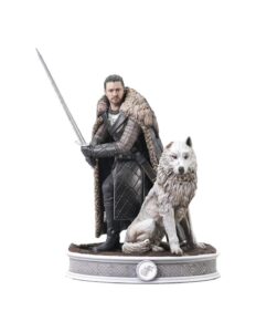 diamond select toys game of thrones gallery: jon snow pvc statue