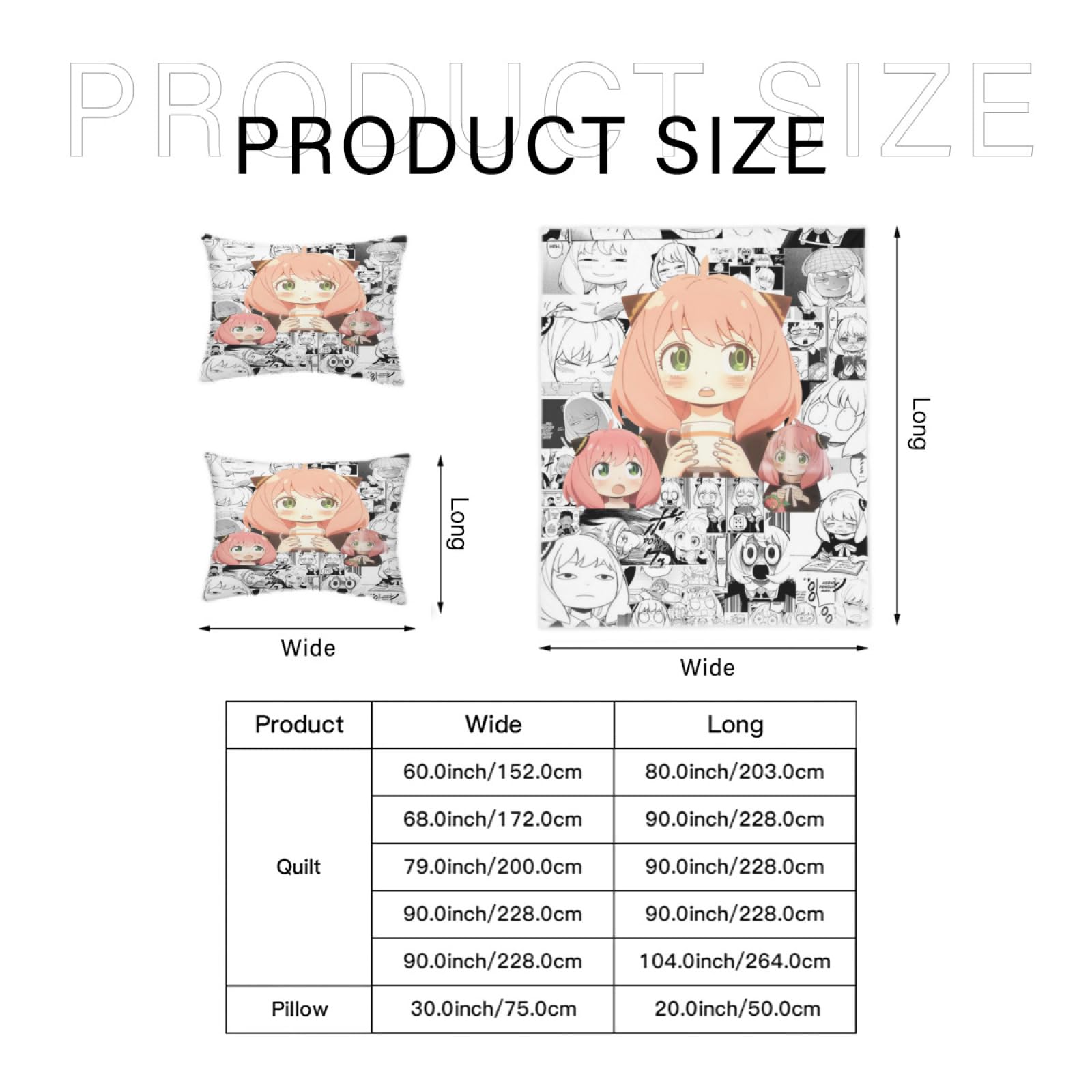 MAPH 3pcs S-PY Cartoon Family Duvet Cover,Twin Bedding Sets,Kawaii Bedding, Anime Comforter Bedspread Quilt Cover,Kawaii Beding Gifts for Teenage Boys Girls,2 Pillow Sham 79x90 Inch(Full)