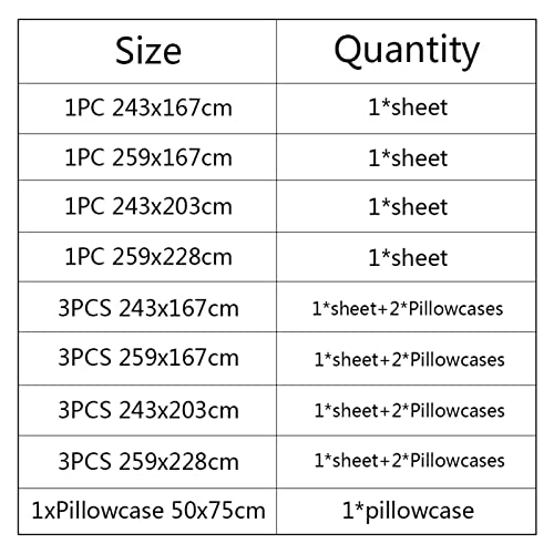 HASMI Bedding Set 3D Printed Christmas Beding Set 3pcs Christmas Theme Soft Polyester Bed Sheet Set with Pillowcase Does Not Include Quilt Cover Full Bed Set (Color : Color 2, Size : 3PCS 243x203cm)