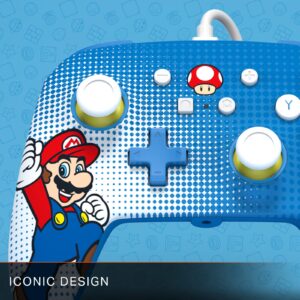 PowerA Enhanced Wired Controller for Nintendo Switch - Mario Pop Art