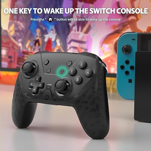 YCCTEAM Wireless Pro Controller Gamepad Compatible with Switch Support NFC, Wakeup, Screenshot and Vibration Functions