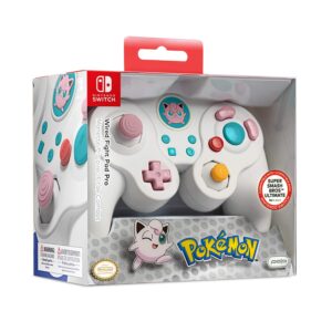 PDP Gaming Pokemon Jiggly Puff GameCube Wired Fight Pad Pro Controller: Jiggly Puff - Nintendo Switch