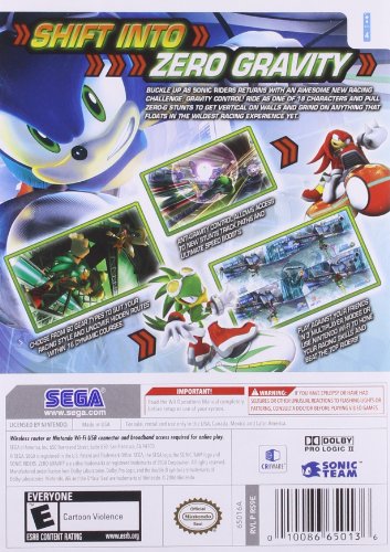 Sonic Riders Zero Gravity - Nintendo Wii