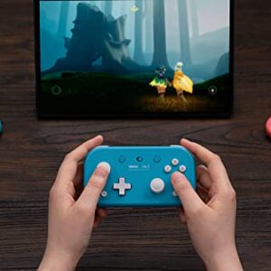 8Bitdo Lite 2 Bluetooth Gamepad for Switch, Switch Lite, Android and Raspberry Pi (Turquoise)