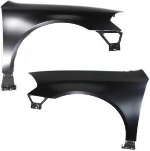 garage-pro fender set of 2 compatible with 2006-2013 chevrolet impala primed front, driver and passenger side