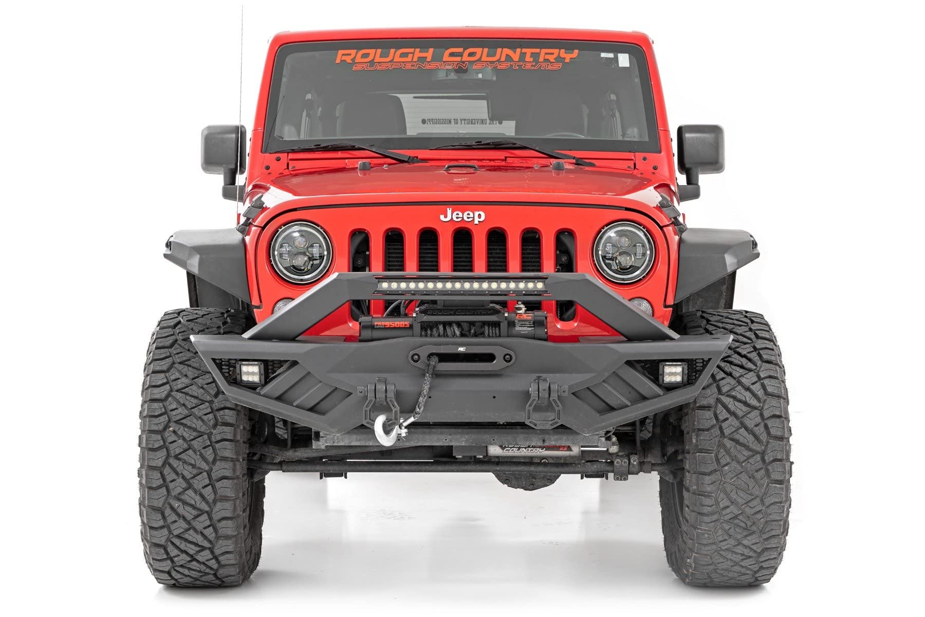 Rough Country High Clearance Fender Flares for 07-18 Jeep Wrangler JK - 99037