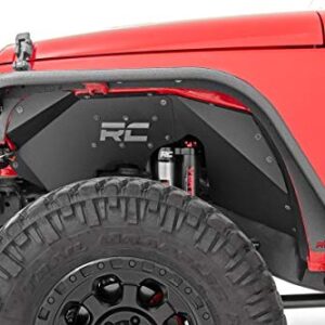 Rough Country 8" Front Tubular Fender Flares for 07-18 Jeep Wrangler JK - 10531