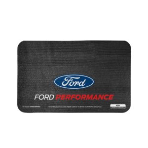 fender gripper premium fender cover and car bumper protector with ford performance logo | officially licensed by ford, universal fit, model fg2142