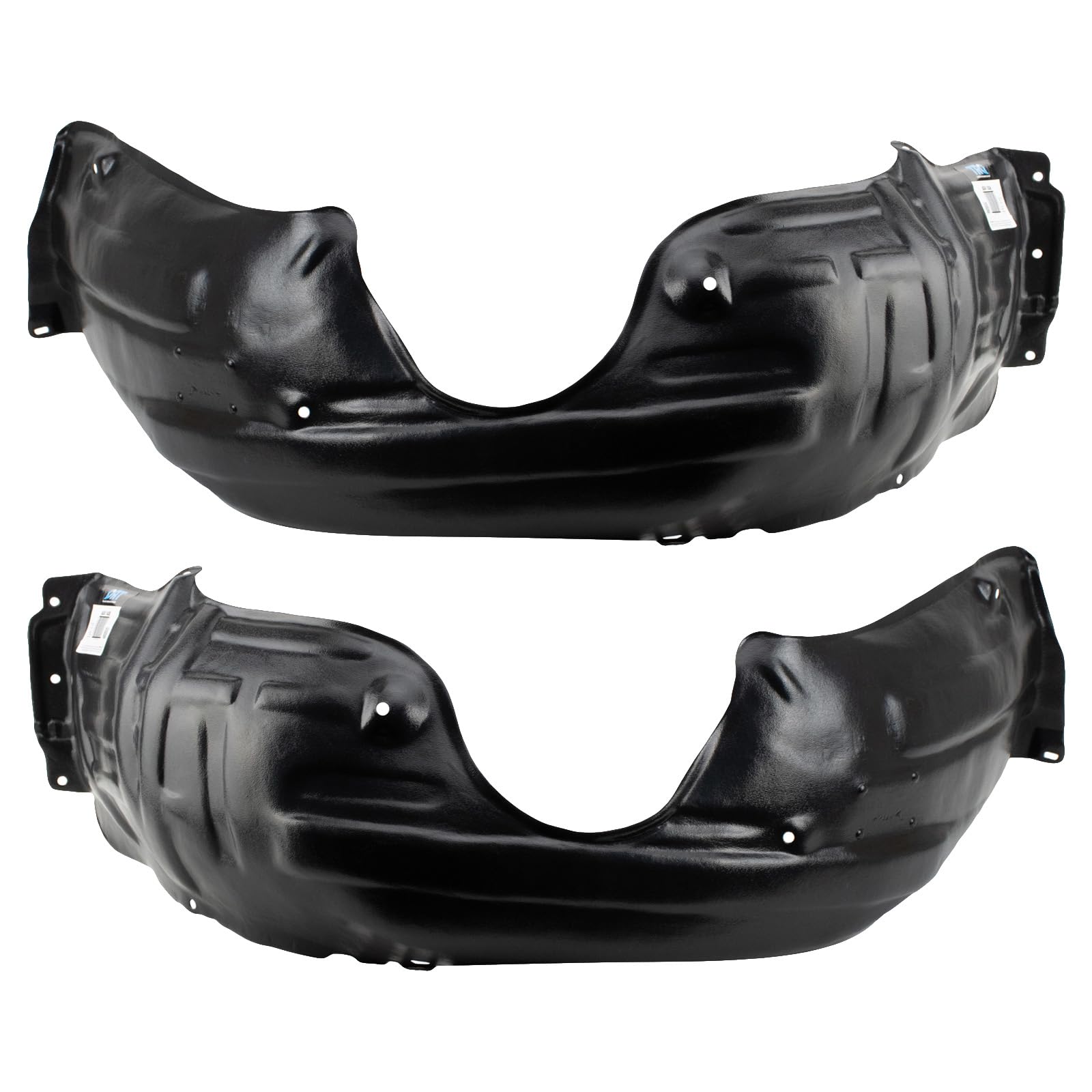 TRQ Front Inner Fender Liner Set Compatible with 2005-2010 Toyota Avalon