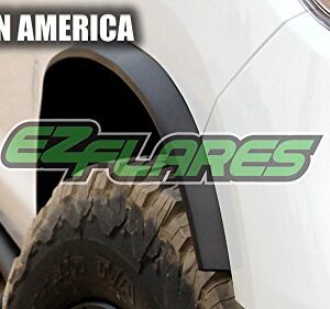 EZ Flares - Universal Offroad Flexible Foam Rubber Fender Flares 1-inch Extension