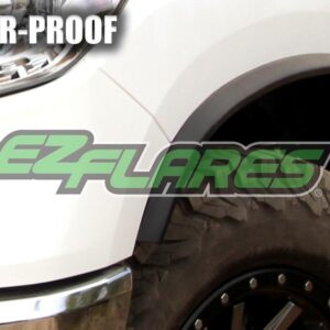 EZ Flares - Universal Offroad Flexible Foam Rubber Fender Flares 1-inch Extension