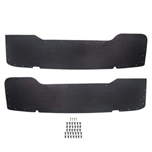 7blacksmiths dually bed inner fender liner left right rear set compatible with 1999-2010 f350 f450 two parcels delivered