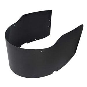 7BLACKSMITHS Dually Bed Inner Fender Liner Left Right Rear Set Compatible with 1999-2010 F350 F450 Two Parcels Delivered