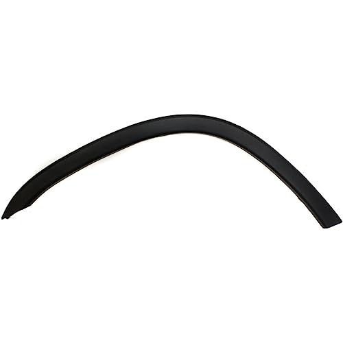 JIJIGUA Set of 2 Fender Flares Moulding Trim Wheel Opening Molding Front Black Plastic Pack 14482685 74155S10000 HO1291101,Easy to install,adapt to your car,Free return