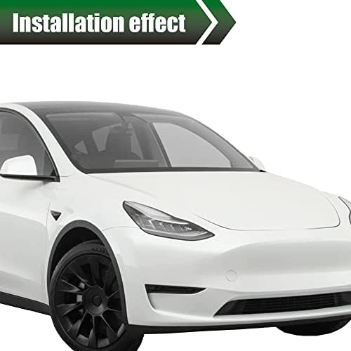 CHEDA Fender Flares, Compatible with 2016-2021 Tesla Model X, Front Right Passenger Door Wheel Cover Fender Arch Flare Mold, 1PC