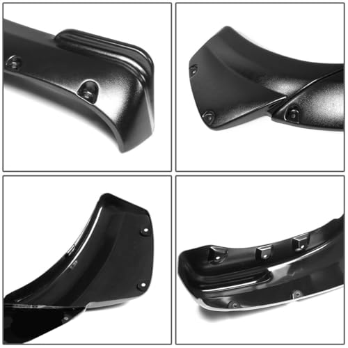 JXWNDPK 4pcs Wheel Fender Flares Front Rear Left Driver Right Passenger Abs Plastic Pocket Riveted Style 55680PM