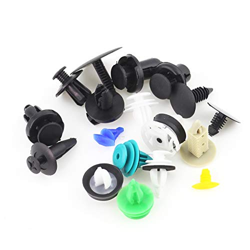 Automotive Clips Retainer Clips Fastener Car Door Panel Fastener Plastic Clips for Cars 500Pcs Sets