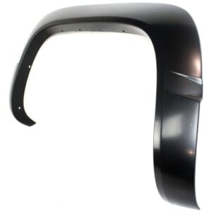 GUDTAKE 1pc Fender Flares Rear Left Driver Paint To Match Thermoplastic Plastic Bolt-On Style 16552388