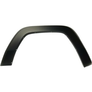 ULFWTQZ Set of 2 Fender Flares Front Primed Plastic Bolt-On Style 14857132 CH1269120 CH1268120