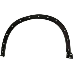 TSHTLAO 1pc Fender Flares Moulding Trim Wheel Opening Molding Right Passenger Plastic 16483101 MA1291106