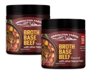 orrington farms beef flavored soup base 56 servings ( 2 pack )