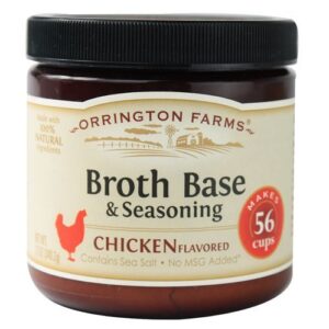 orrington farms broth base & seasoning chicken, 12 ounce (pack of 2)