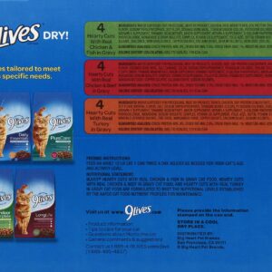 9Lives Gravy Favorites Wet Cat Food Variety Pack, 5.5oz Cans