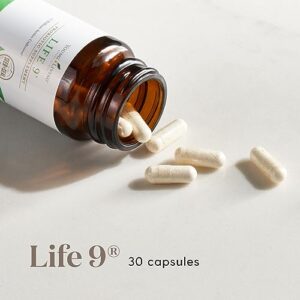 Life 9 Probiotic Supplement by Young Living - Boost Immunity & Digestive and Gut Health Support - 30 Capsules - 17 Billion Live Cultures - 9 Beneficial Strains