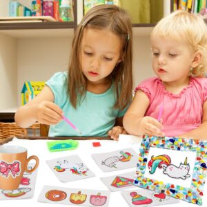 TOY Life Diamond Painting Kits for Kids, Diamond Art for Kids, 26pcs Diamond Painting Stickers, Gem Sticker, Gem Art and Craft Kits for Kids, Unicorn Diamond Painting for Kid