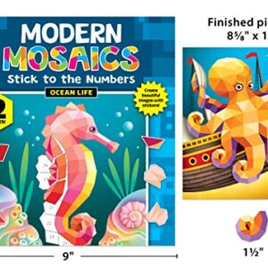 Teacher Created Resources Ocean Life Modern Mosaics Stick to The Numbers