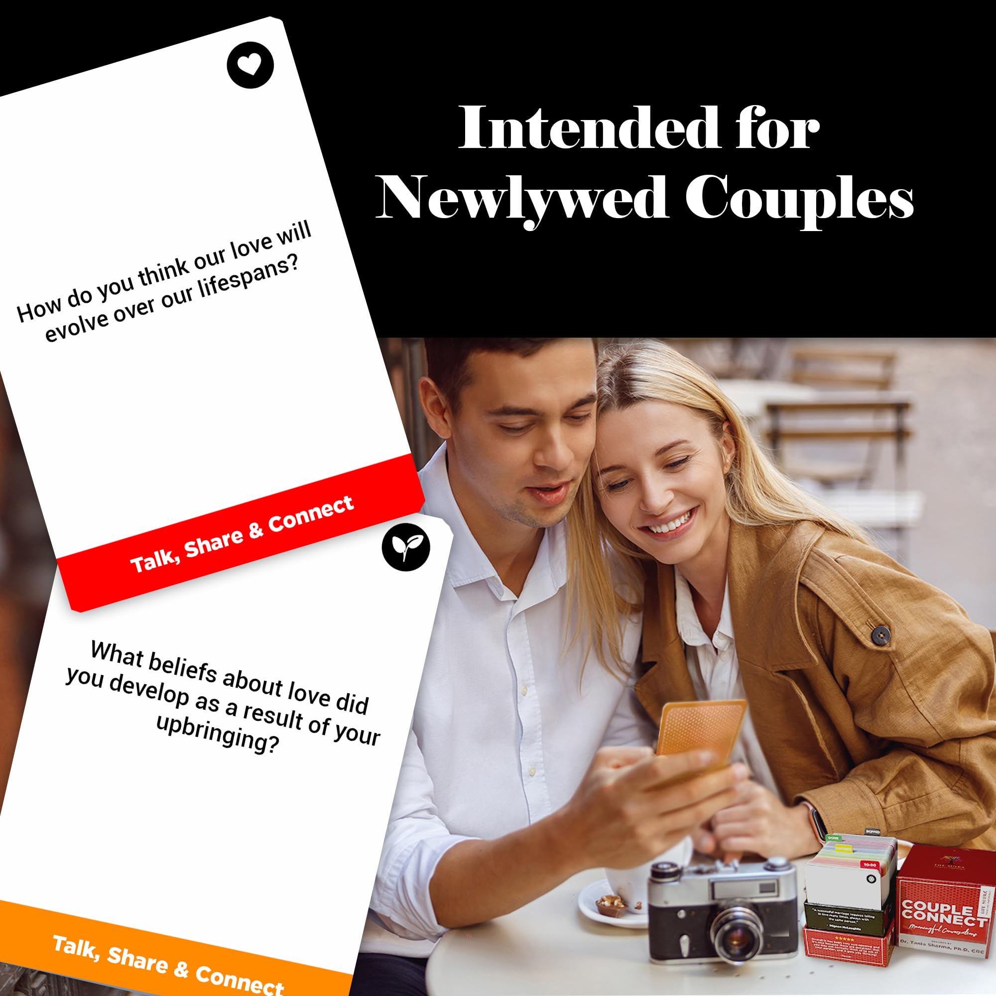 Life Sutra Couples Games for Adults - 200 Conversation Cards Crafted by Psychologist - Meaningful Conversation Starters - Fun Date Night Ideas - Perfect for Date Night Games - Couples Card Game