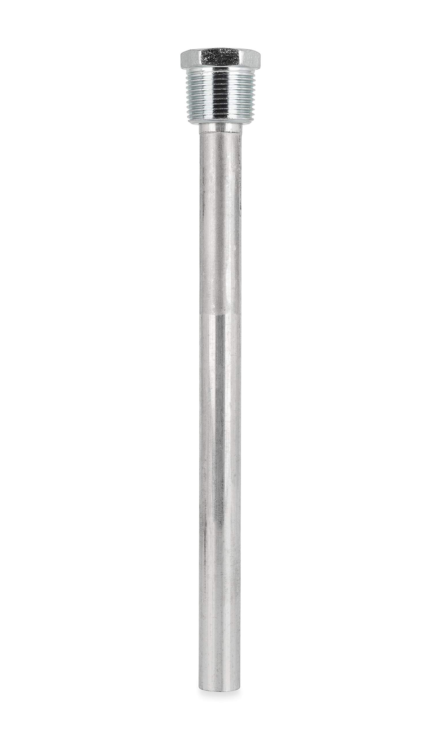 Camco Aluminum Anode Rod- Extends the Life of Water Heaters by Attracting Corrosive Elements, Tank Corrosion Protection (11563), Silver