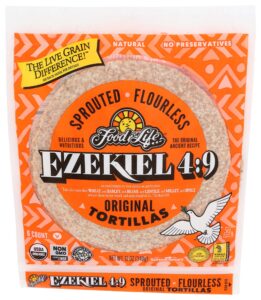 food for life organic whole grain tortillas, 12 oz