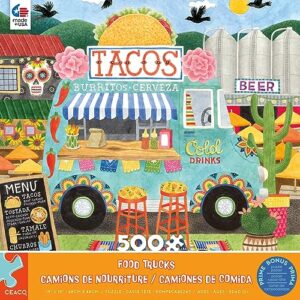 Ceaco - Food Trucks - Taco Truck - 500 Piece Jigsaw Puzzle