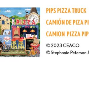 Ceaco - Food Trucks - Pip's Pizza Truck - 500 Piece Jigsaw Puzzle