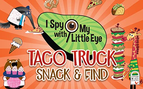 I Spy With My Little Eye Taco Truck Snack & Find - Kids Search, Find, and Seek Activity Book, Ages 3, 4, 5, 6+