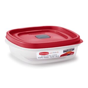 Rubbermaid Easy Find Lids Food Storage and Organization Containers