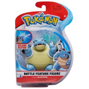 Pokémon Feature Battle Figure- Includes 4.5-Inch Blastoise