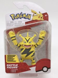 pokemon electabuzz battle feature figure action ready