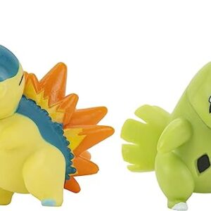 Pokemon Battle Figure Pack - Larvitar + Cyndaquil