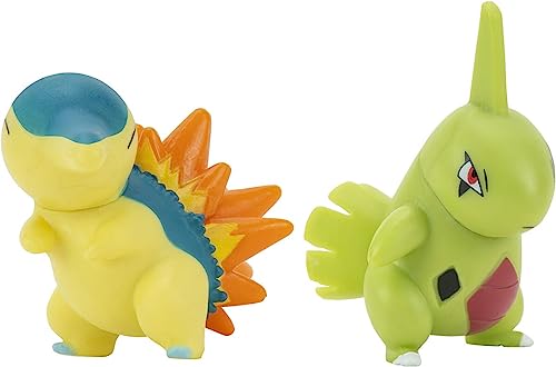 Pokemon Battle Figure Pack - Larvitar + Cyndaquil