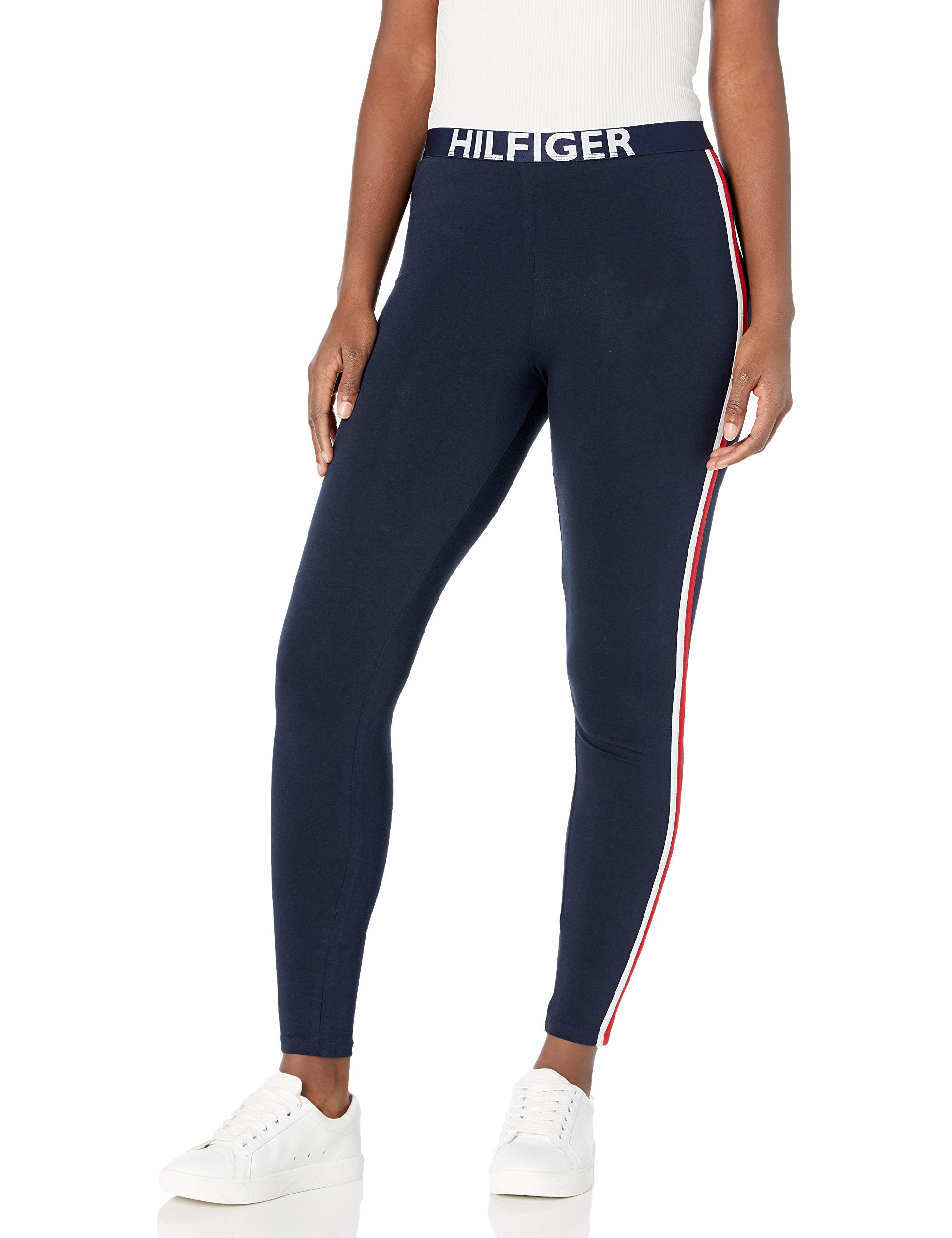 Tommy Hilfiger Women's Leggings Retro Style Loungewear Pants for Women