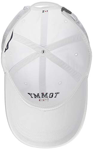 Tommy Hilfiger Men's Tommy Adjustable Baseball Cap, White, OS